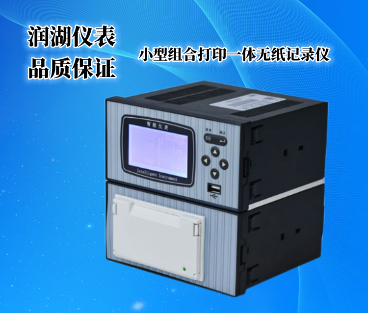 小型组合打印一体无纸记录仪